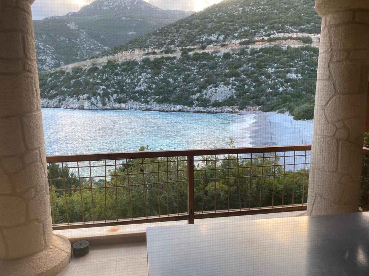Secret Arcadia Bay - Maisonette Breathtaking Sea & Mountain View-Just On The Beach Agios Andreas  Dış mekan fotoğraf